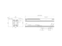 Guide Tavolo Allungabile Sistema Estraibile a Coulisse Apertura Centrale Portata Kg.60 mm.741/1191 | Pottker - immagine 4